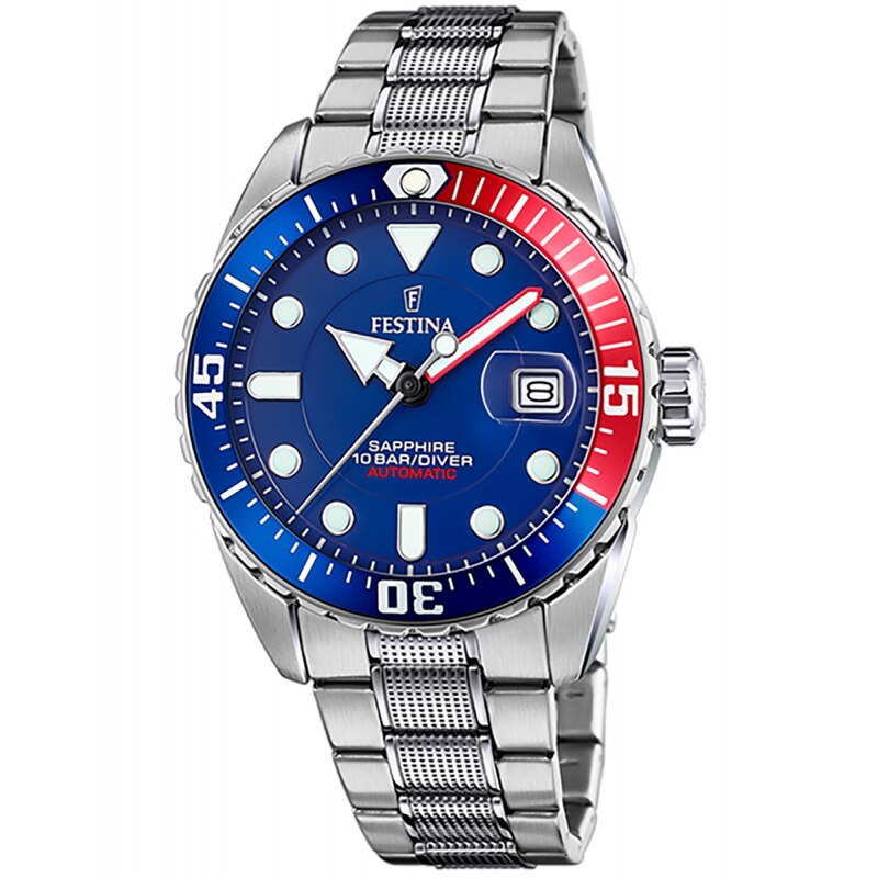 Ceas barbatesc Festina F20480/1 Automatic Argintiu