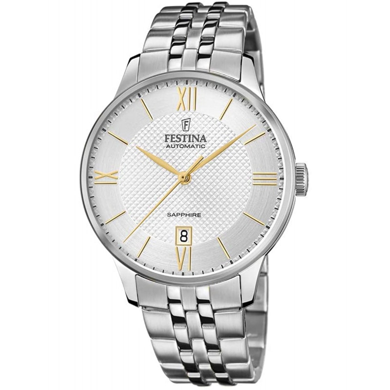 Ceas barbatesc Festina F20482/4 Automatic Argintiu