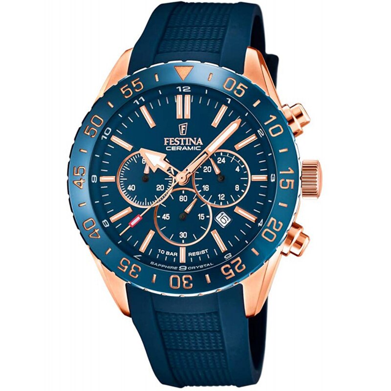 Ceas barbatesc Festina F20516/1 Quartz Rose gold