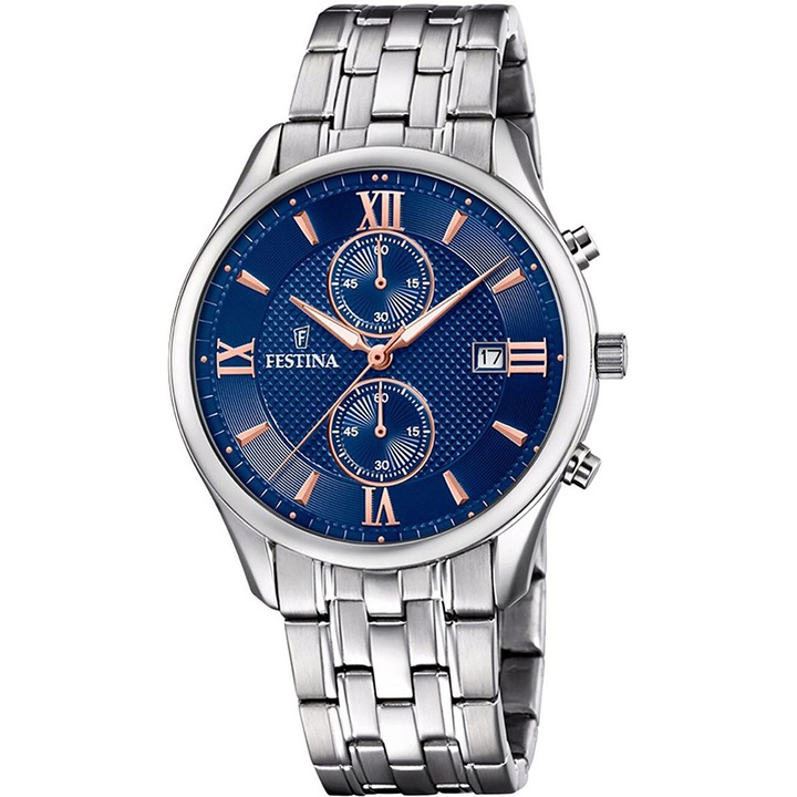 Ceas barbatesc Festina F6854/6, Quartz, 42mm, 3ATM