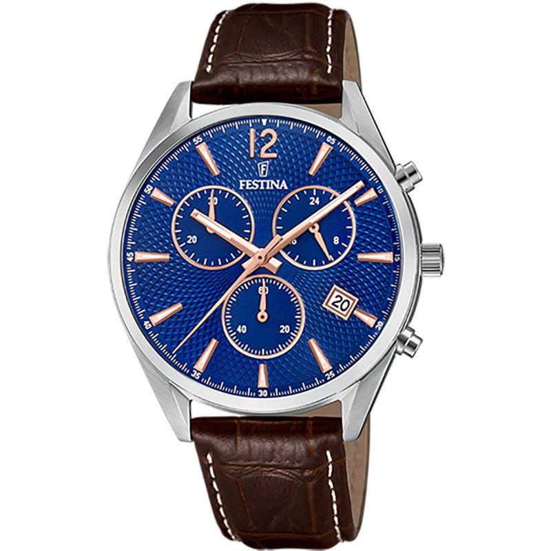 Ceas barbatesc Festina F6860/6 Quartz Argintiu