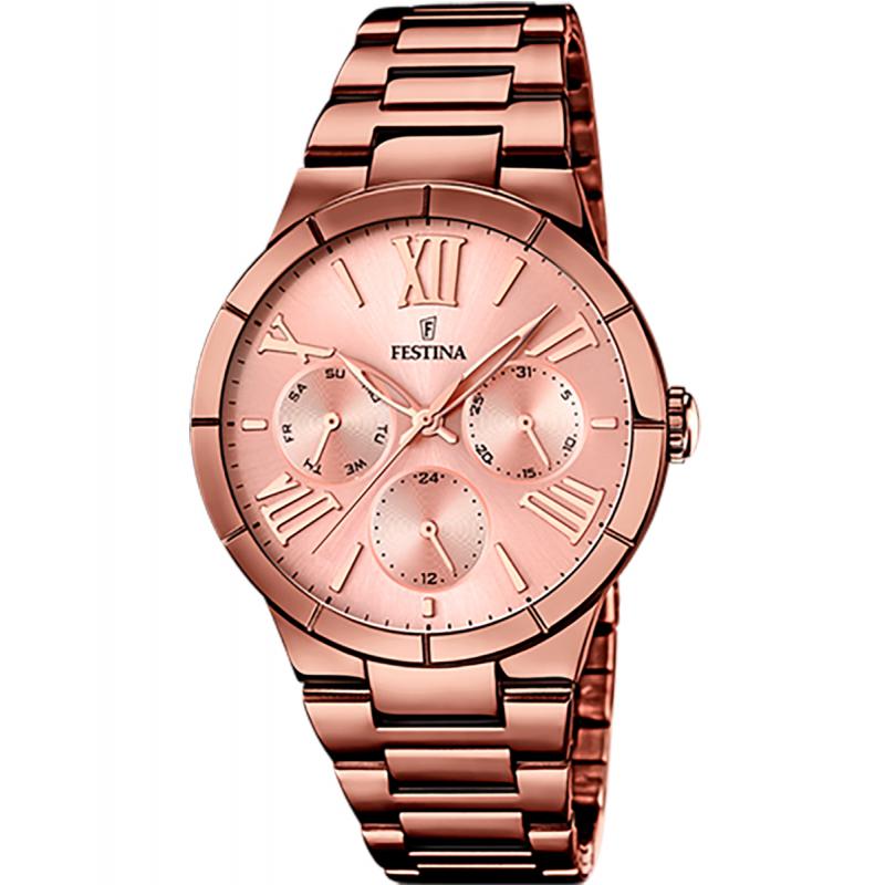 Ceas dama Festina F16798/1 Quartz Rose gold