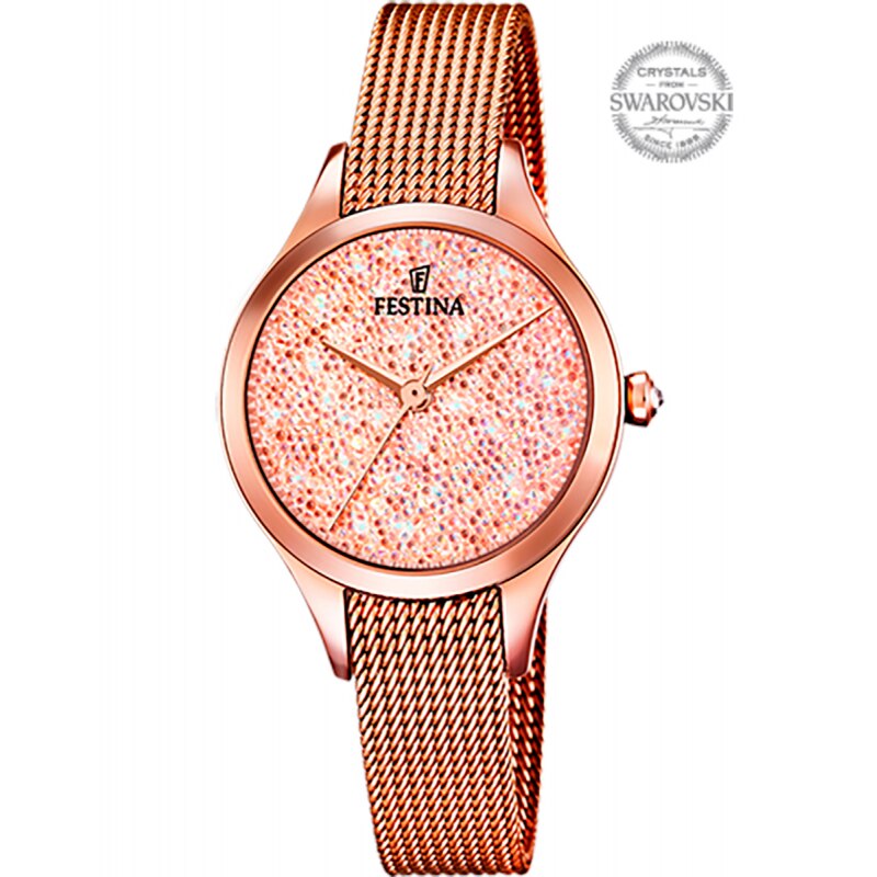 Ceas dama Festina F20338/2 Quartz Rose gold