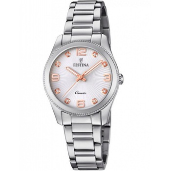 Ceas dama Festina F20208/1 Quartz Argintiu Ceas dama Festina F20208/1 Quartz Argintiu