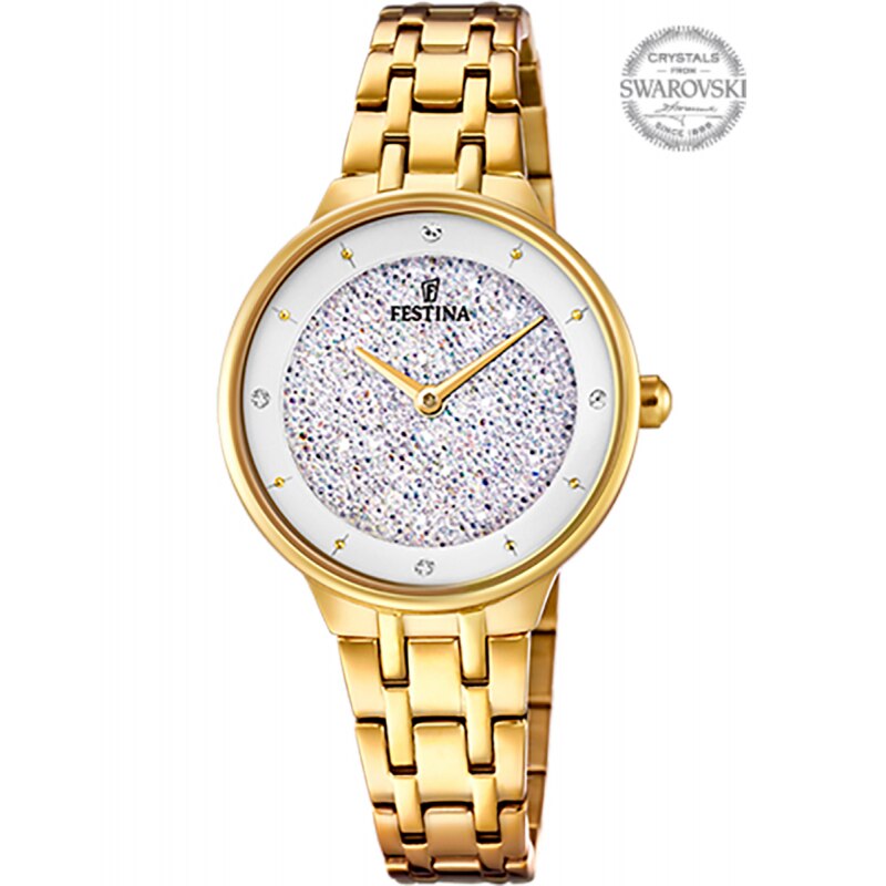 Ceas dama Festina F20383/1 Quartz Auriu