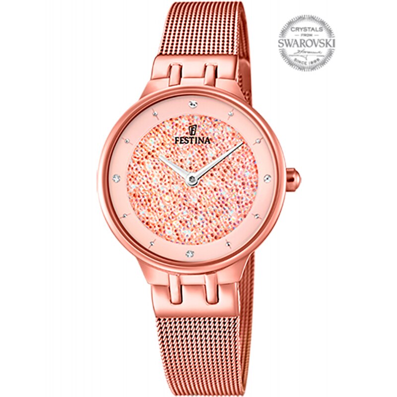 Ceas dama Festina F20387/2 Quartz Rose gold