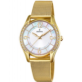 Ceas dama Festina F20421/1 Quartz Auriu Ceas dama Festina F20421/1 Quartz Auriu