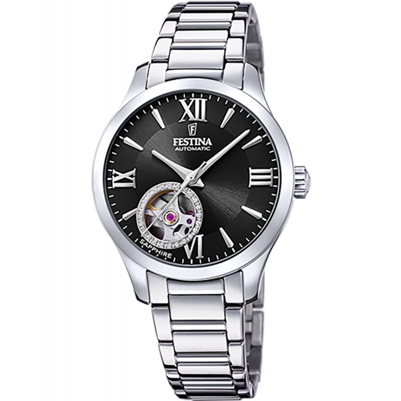 Ceas dama Festina F20488/2 Automatic Argintiu