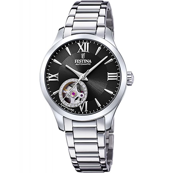 Ceas dama Festina F20488/2 Automatic Argintiu