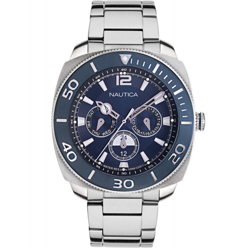 Ceas barbatesc Nautica NAPBHS904 Quartz Argintiu