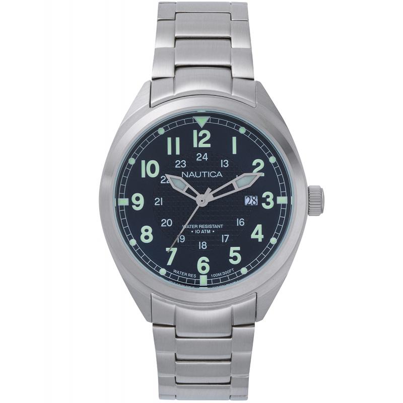 Ceas barbatesc Nautica NAPBTP004 Quartz Argintiu