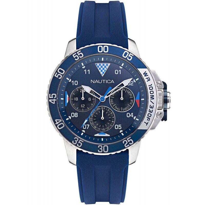 Ceas barbatesc Nautica NAPBHS009 Quartz Argintiu