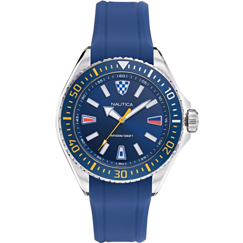 Ceas barbatesc Nautica NAPCPS014 Quartz Argintiu
