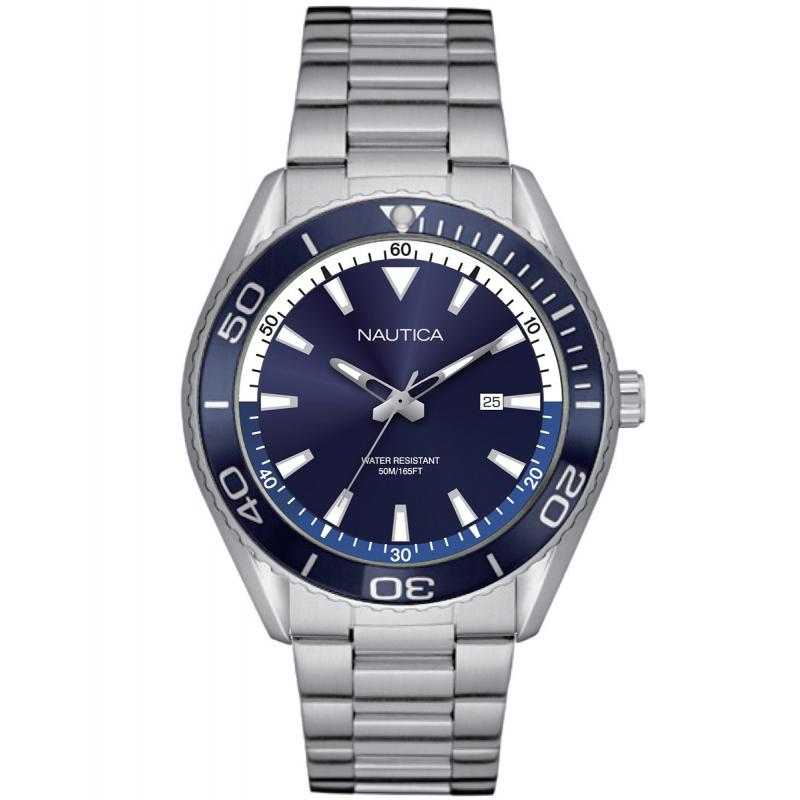 Ceas barbatesc Nautica NAPN03006 Quartz Argintiu