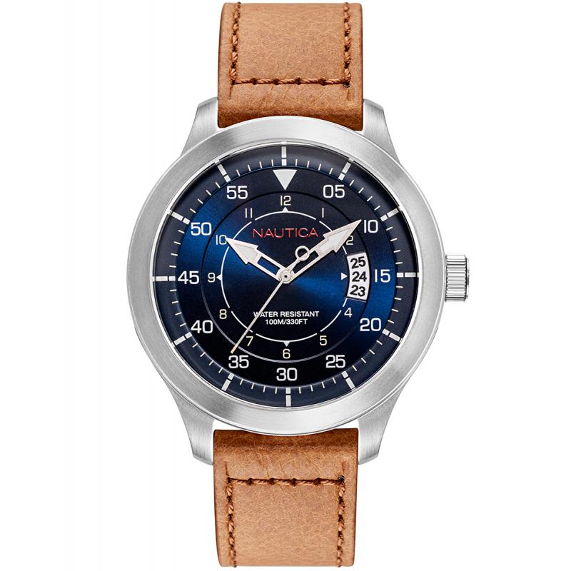 Ceas barbatesc Nautica NAPPLP901 Quartz Argintiu