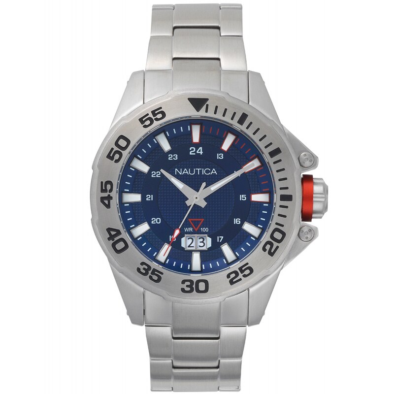 Ceas barbatesc Nautica NAPWSV003 Quartz Argintiu