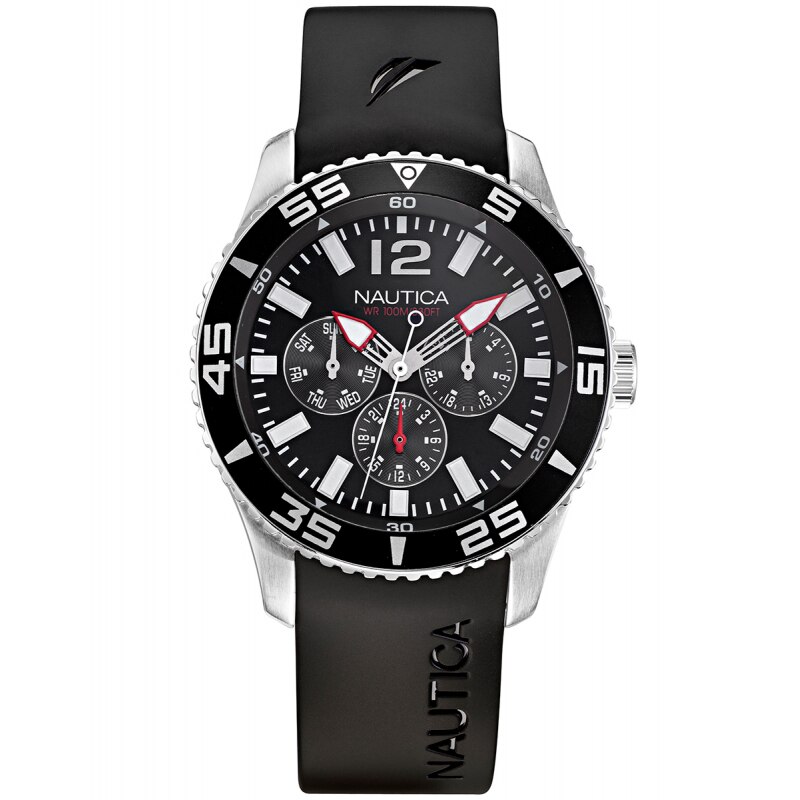 Ceas barbatesc Nautica NAPLECR11 Quartz Argintiu