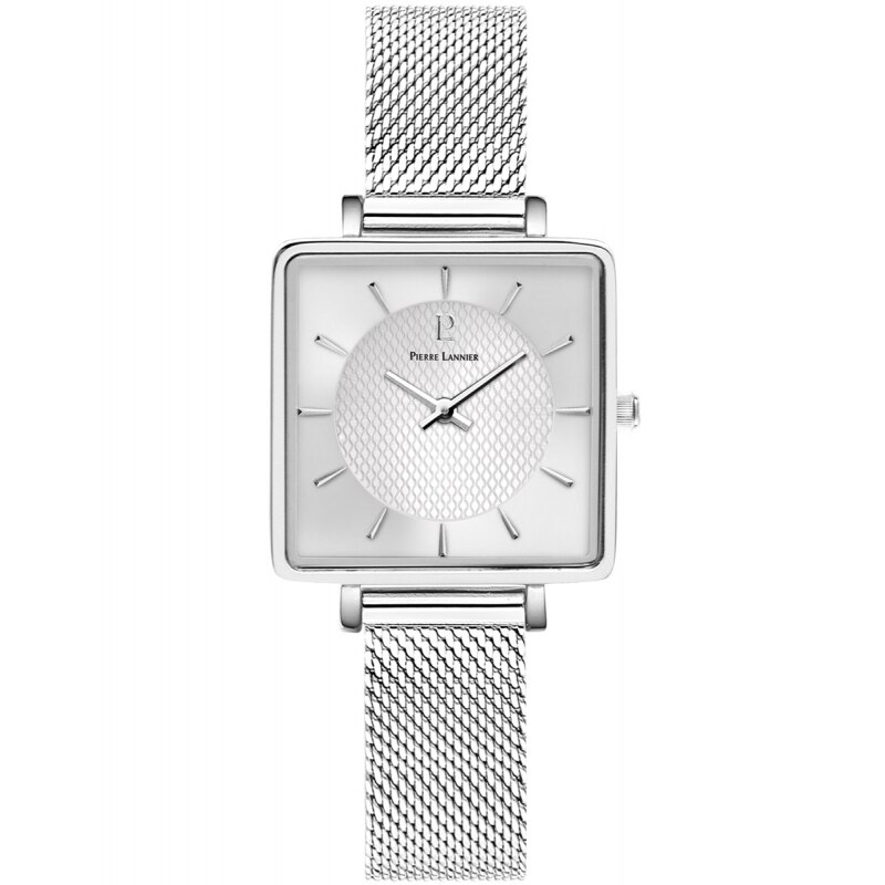 Ceas dama Pierre Lannier 007H628 Quartz Argintiu