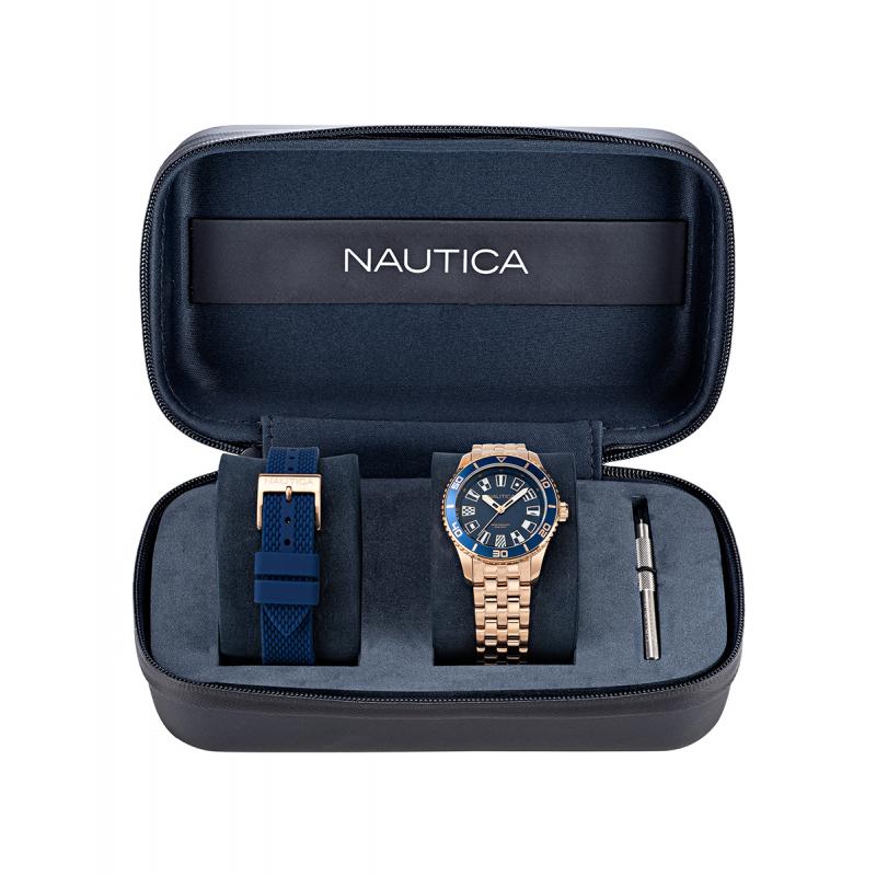 Ceas dama Nautica NAPPBS037 Quartz Rose gold