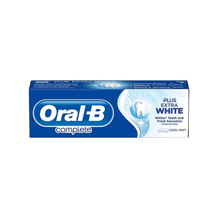 Fogkrém Oral B Complete, Plus Extra White, 75 ml