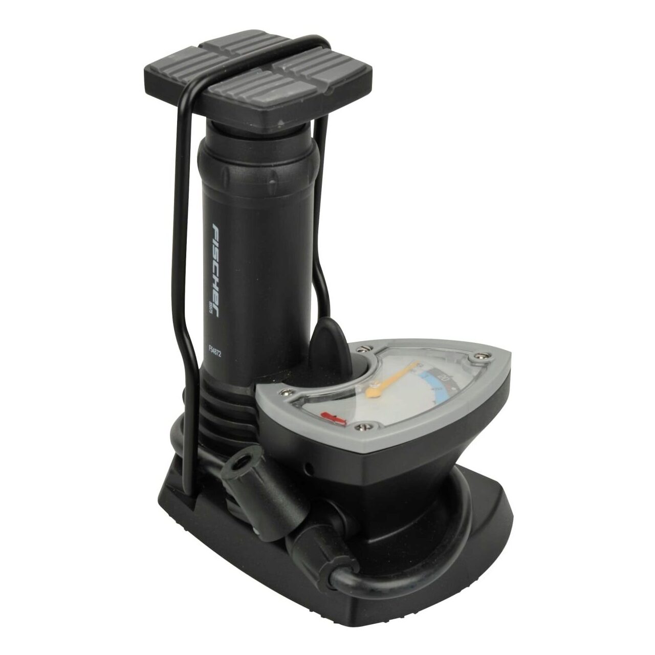 Pompa de podea cu manometru, inclusiv adaptoare, 7 bari, Fischer