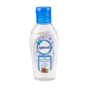 Pachet 12x Gel antibacterian pentru maini Igienol 60 ml Pachet 12x Gel antibacterian pentru maini Igienol 60 ml