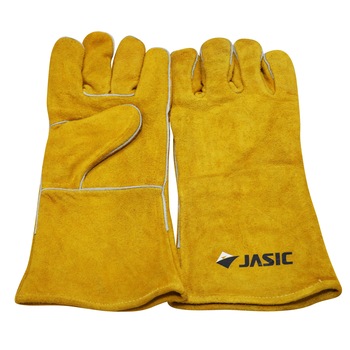 Manusi sudor Jasic, din piele de bovina cusute cu snur kevlar Manusi sudor Jasic, din piele de bovina cusute cu snur kevlar