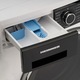 Masina de spalat Heinner HWM-V914TD+++, 9 kg, 1400 RPM, Clasa D, Display LED, Control Touch 60 cm, Alb