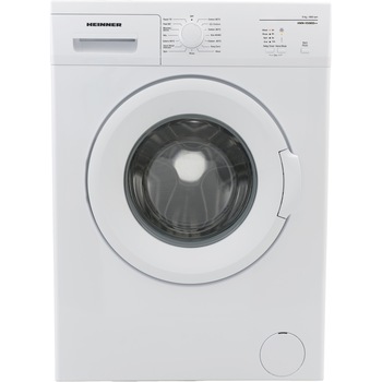 Masina de spalat rufe Heinner HWM-V5080D++, 5 kg, 800 RPM, Clasa D, Start intarziat, Sistem Eco Logic, Alb Masina de spalat rufe Heinner HWM-V5080D++, 5 kg, 800 RPM, Clasa D, Start intarziat, Sistem Eco Logic, Alb
