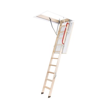 Scara modulara din lemn pentru acces pod/mansarda Fakro LWZ Plus, Alb/Natur, 70x140x280 cm Scara modulara din lemn pentru acces pod/mansarda Fakro LWZ Plus, Alb/Natur, 70x140x280 cm