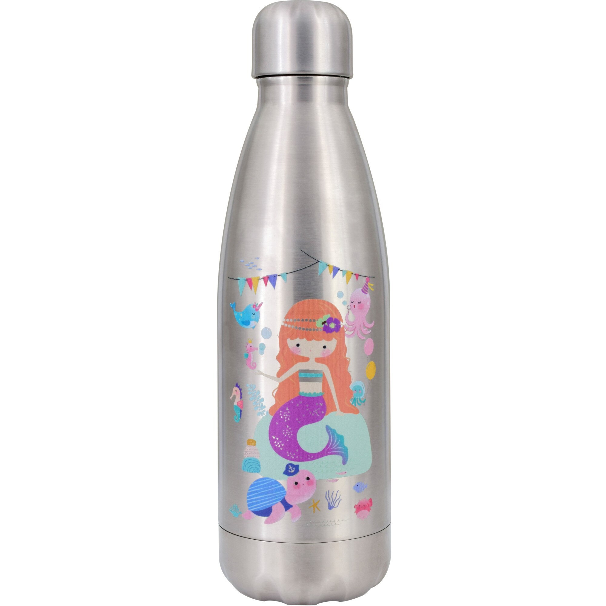 Termos Dora, print Sirena, inox, 350 ml
