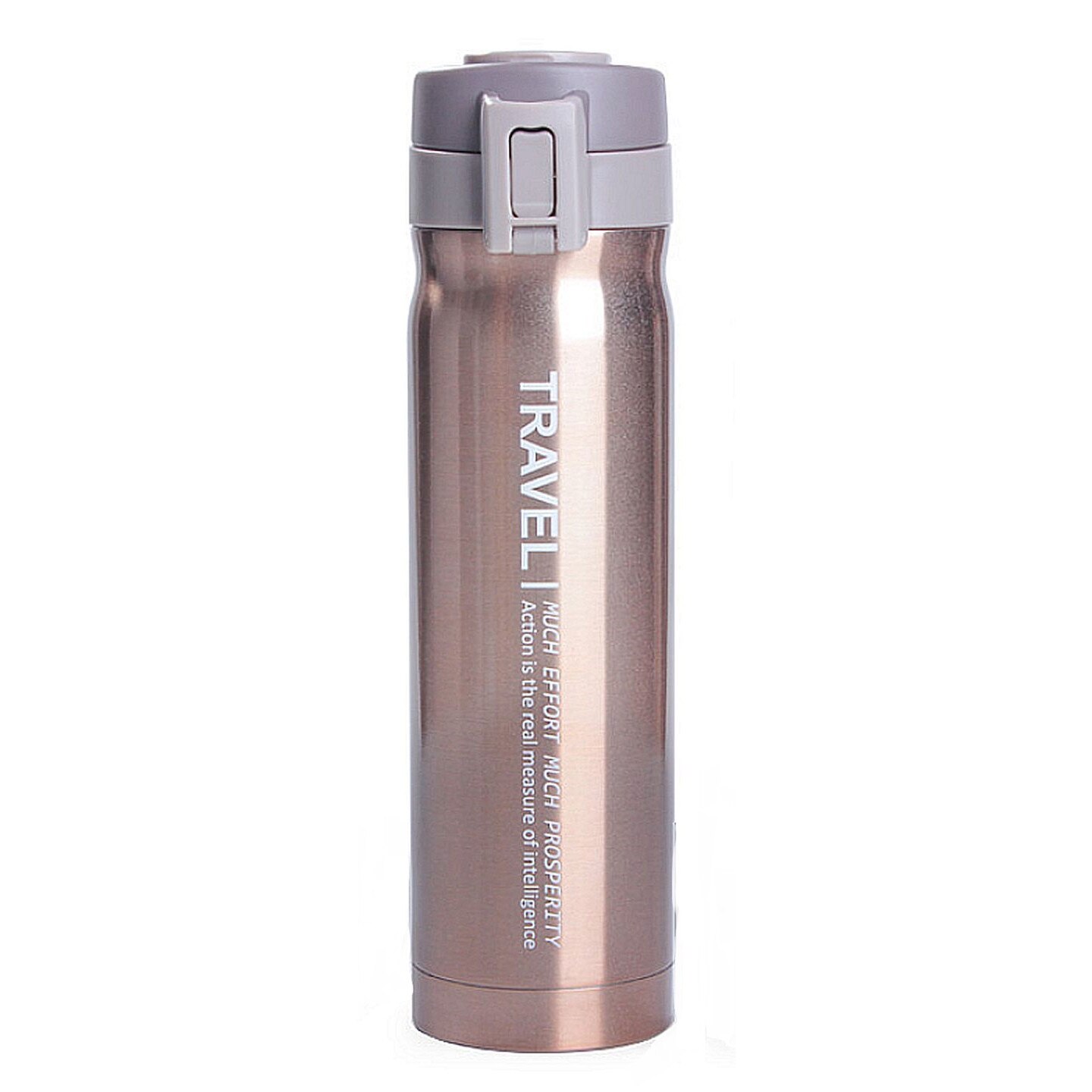 Termos inox cu pereti dubli 500ml auriu Diller