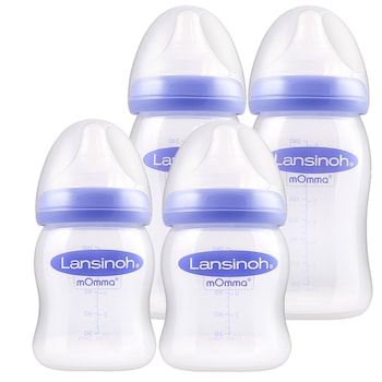 Set 4 Biberoane 2x160ml + 2x240ml Lansinoh Set 4 Biberoane 2x160ml + 2x240ml Lansinoh