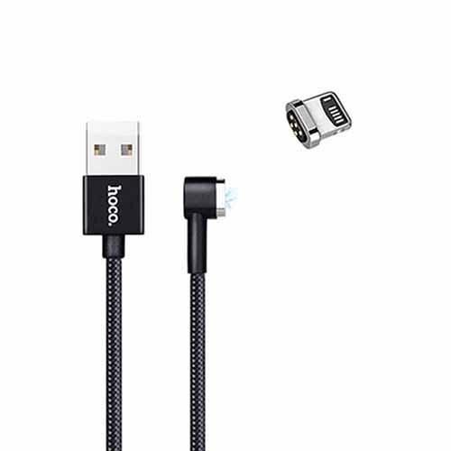 Cablu Date USB Lightning Magnetic L shape Hoco u20