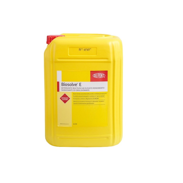 Detergent pentru curatarea grasimilor din ferme, Biosolve E, 20 litri