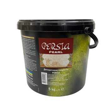 Vopsea decorativa Persia, culoare Pearl, pentru interior, 5 kg Vopsea decorativa Persia, culoare Pearl, pentru interior, 5 kg