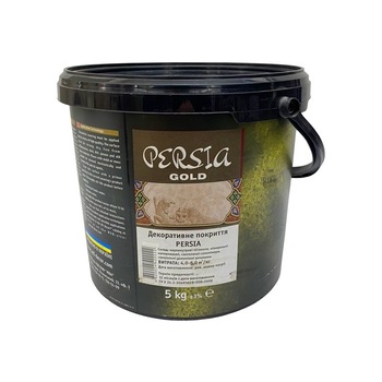 Vopsea decorativa Persia, culoare Gold, pentru interior, 5 kg Vopsea decorativa Persia, culoare Gold, pentru interior, 5 kg