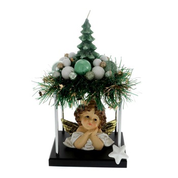 Aranjament Masa Ingerul Craciunului 24 cm Aranjament Masa Ingerul Craciunului 24 cm