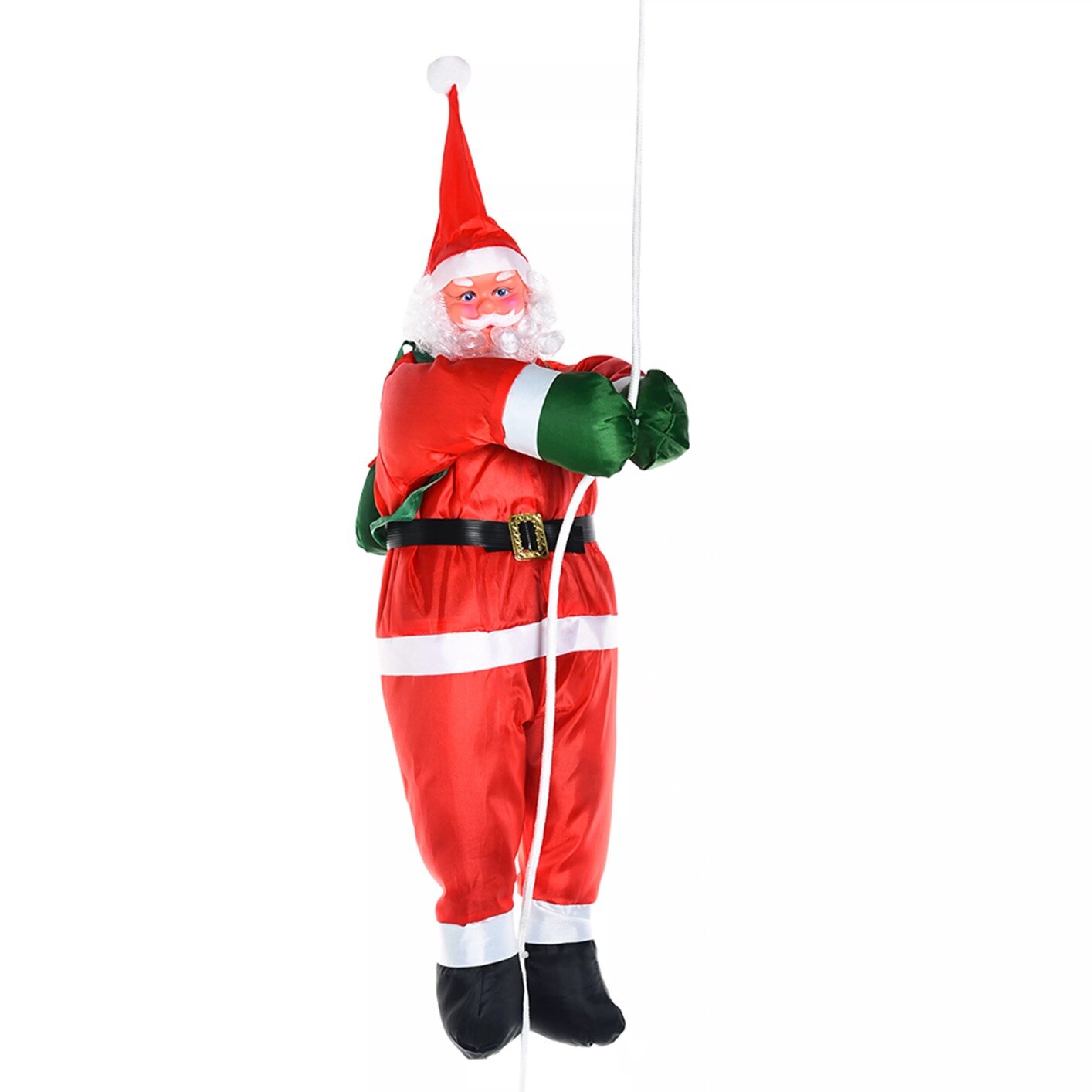 Mos Craciun pe funie ,interior/exterior ,60cm ,rezistent apa si frig