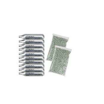 Set 10 Capusule CO2 12g Umarex + 1000 BIle precizie Set 10 Capusule CO2 12g Umarex + 1000 BIle precizie