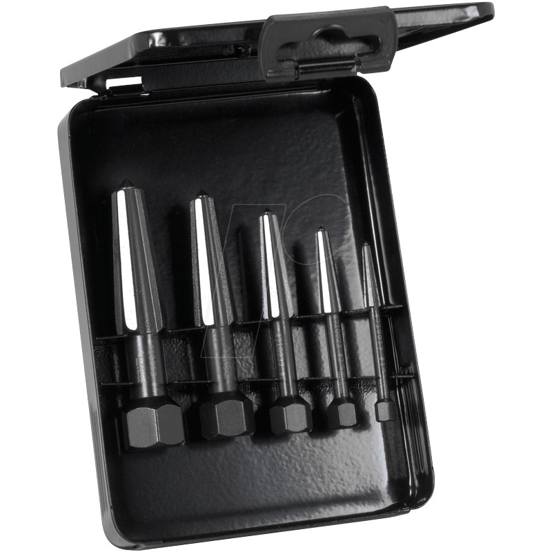 Set extractoare suruburi cu tais dublu, varf 1-5, Rennsteig, 5 piese