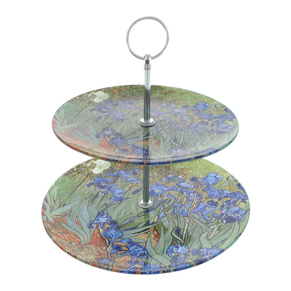 Platou Etajat cu Irisi Van Gogh 25 cm