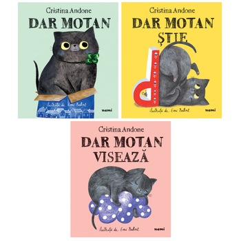 Pachet Aventurile lui Dar motan 3 volume - Cristina Andone, Emi Balint Pachet Aventurile lui Dar motan 3 volume - Cristina Andone, Emi Balint
