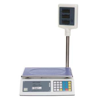 Cantar comercial ACS cu brat dual-range 6/15kg Cantar comercial ACS cu brat dual-range 6/15kg