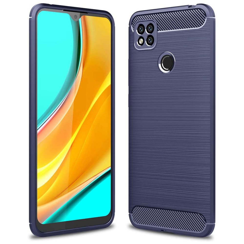 Husa de protectie pentru Xiaomi Redmi 9C, Hurtel, TPU, Albastru