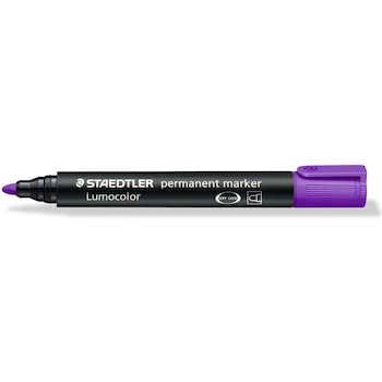 Marker permanent Staedtler Lumocolor varf rotund mov ST3529 Marker permanent Staedtler Lumocolor varf rotund mov ST3529