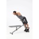 Banca Multifunctionala Fitness TOORX Multi Fit WBX 40, Greutate maxima suportata: 110 kg, Scaun si spatar ajustabil