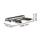 Banca Multifunctionala Fitness TOORX Multi Fit WBX 40, Greutate maxima suportata: 110 kg, Scaun si spatar ajustabil