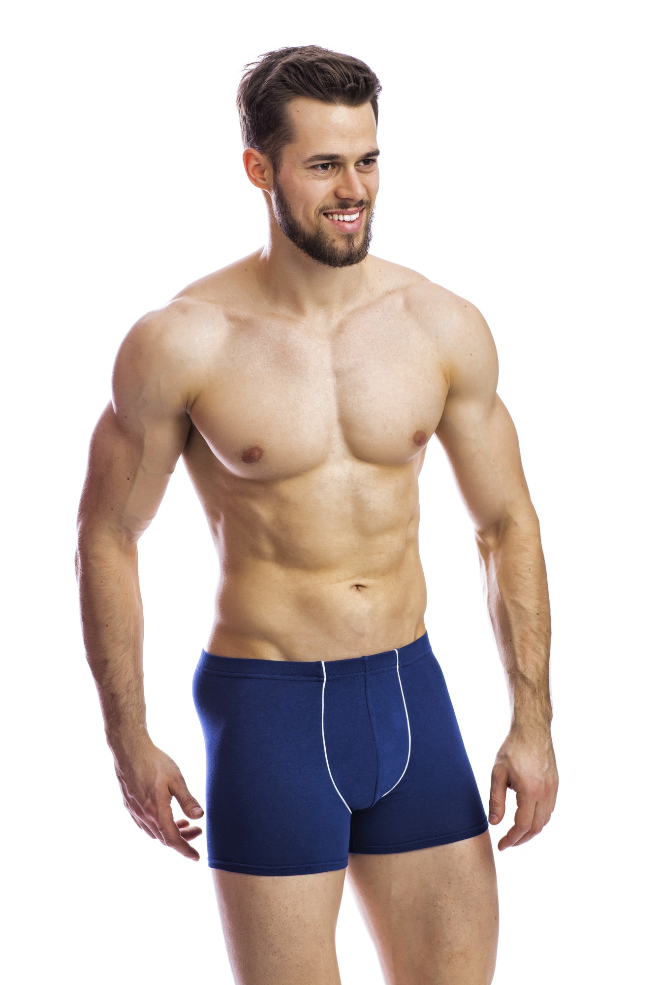 Boxeri pentru barbati BB02R, Bleumarin