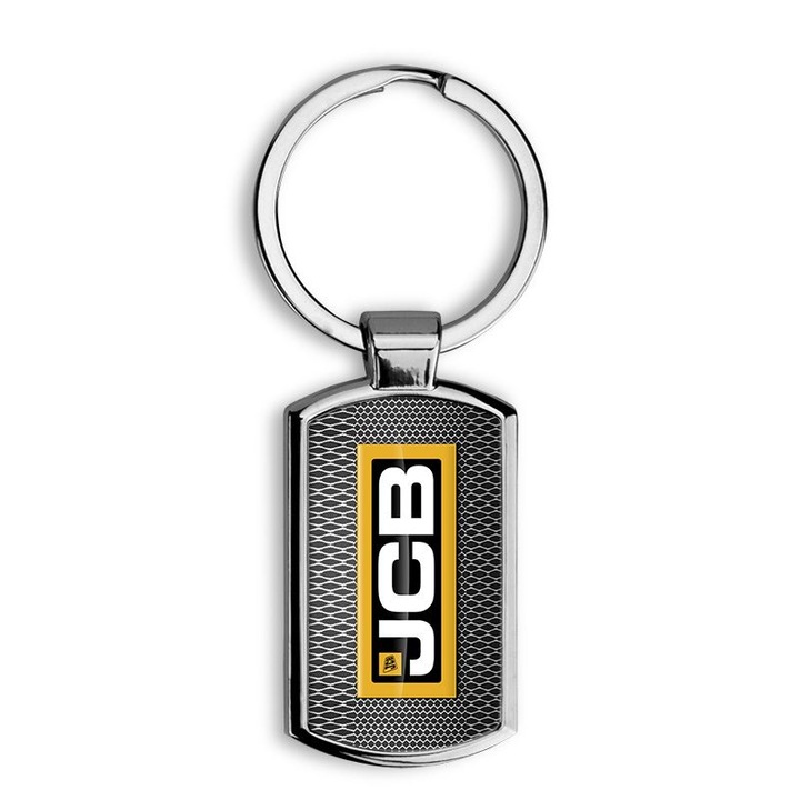 JCB mintás fém kulcstartó 1
